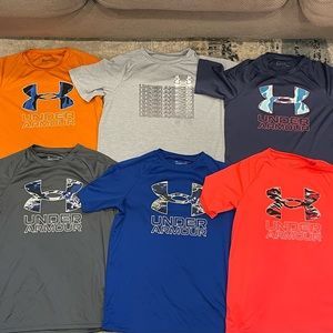 Boys UA tees